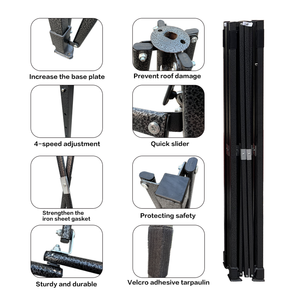 Nouveau style de tente pliante portable et durable de qualité supérieure Vente en gros d'événements grande tente extérieure tente de mariage bon marché à baldaquin - Product Image 2