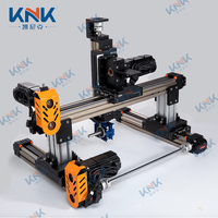 KNK Précision 3 Axes Robot XYZ Haute Précision Cartésien Coordonnées Robot Manipulateur Module De Mouvement Linéaire Cnc Portique Guide Rail