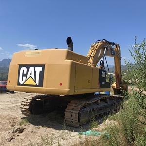 Excavatrice sur chenilles Cat 349D2 d'occasion en bon état, 49 tonnes, grande pelle, faible nombre d'heures de travail, certifiée CE, prix usine, en stock à vendre - Product Image 3