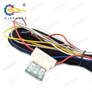 汽车完整线束总成22针8针连接器电源电缆，带保险丝座 - Product Image 3