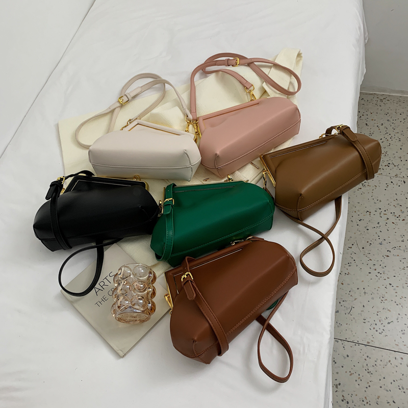 2022new silk scarf platinum bag fashion one-shoulder handbag messenger female bag