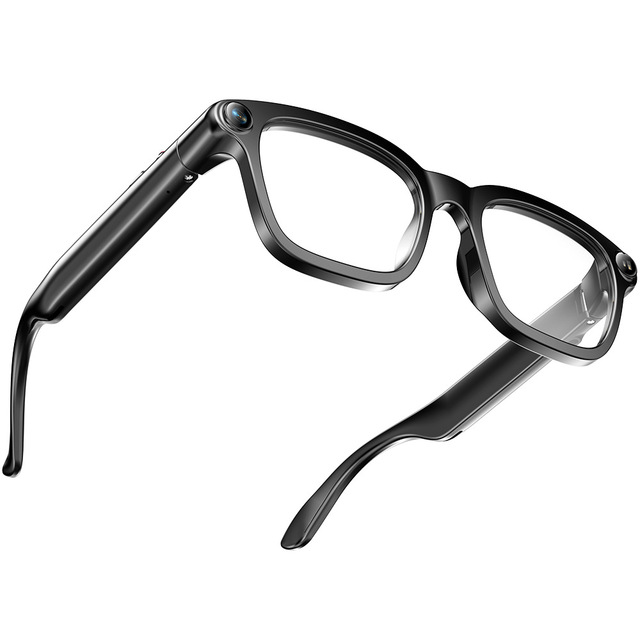 AI M08 Smart Glasses Camera Type-C Interface Elastic Glasses Touch Button Control Simultaneous Interpretation Dialogue