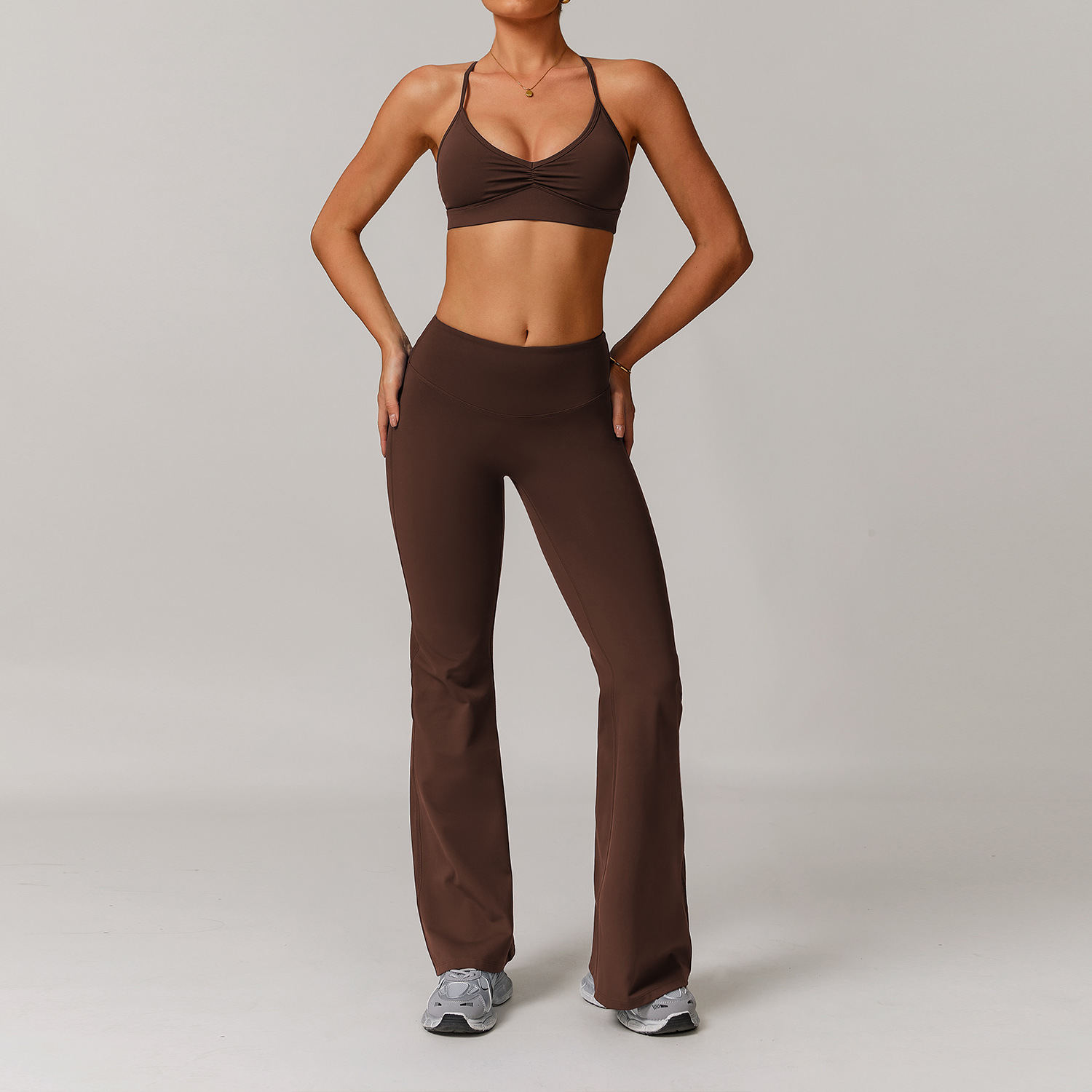 9172 Soutien-gorge 9172 Pantalon évasé Scorched Tea Cafe