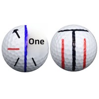 Marqueur de balle de golf premium, nouveau dispositif de traçage de ligne pour balle de golf en ABS, clip de marquage et outil d'alignement avec stylo marqueur