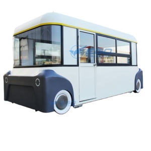 รถพ่วงเคลื่อนที่สำหรับธุรกิจจัดเลี้ยงนอกสถานที่ ขายไอศกรีม พิซซ่า ขนมขบเคี้ยว อาหารจานด่วน พร้อมอุปกรณ์ครบครัน - Product Image 2