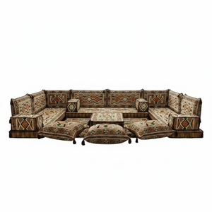 Asientos de piso árabe Sofá de piso árabe Piso de asiento Árabe | 19 piezas, 28 bailes con esponja - Product Image 2