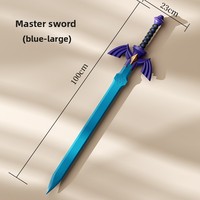 Épée de jouet en mousse PU de 31,5 pouces, style Maître, légère et sûre, pour cosplay de héros fantastiques et présentation sur scène, vente en gros d'usine