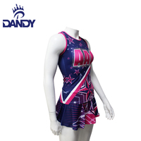 Nouveau style imprimé Cheerleading Practice Wear Logo sublimé Styles personnalisés Débardeurs et shorts de danse d'exercice