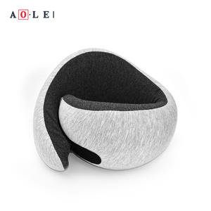 맞춤형 경량 U자형 비행기 목베개 여행 비즈니스 출장 고속열차-항공 베개 엠보싱 - Product Image 1