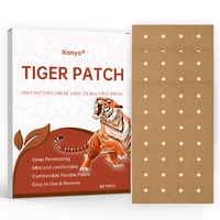 42 Patchs Chauffants Tigre Chinois Ultra Puissants pour Soulager la Douleur Musculaire et Articulaire du Genou, de l'Épaule et du Cou