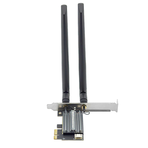 Adaptador PCIe Wifi7 <span class=keywords><strong>Bluetooth</strong></span> 5,4 2 en 1 2,4G/5G/6G Chip de alta velocidad 5800Mbps Tarjetas de red inalámbrica para escritorio - Product Image 3