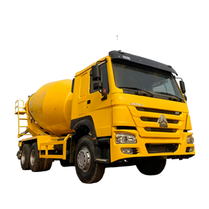 Sẵn sàng trộn xi măng trộn bê tông xe tải 8 mét khối 10m3 sử dụng điều kiện HOWO DIESEL nhiên liệu xi măng trộn xe tải để bán - Product Image 2