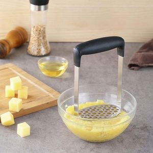 Stainless Steel Manual Press Food Durable Non-break Handle Rust-proof Dishwasher Safe <b>Kitchen</b> <b>Gadgets</b> Custom logo - Product Image 5