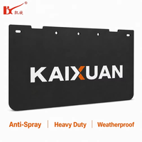 Garde-boue en PVC avec logo en relief KAIXUAN pour camion, résistant aux UV et anti-éclaboussures