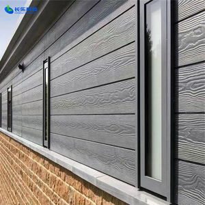 Yüksek kaliteli olmayan asbest kayar paneller su geçirmez ahşap tahıl dış duvar Fiber çimento cephe giydirme Fiber çimento panel - Product Image 3