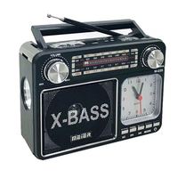 Usine Meier maison rétro lecteur MP3 sans fil M-U35BT M-U35 lampe de poche Portable USB TF AM FM SW1 SW2 4 bandes DSP Radio Quartz