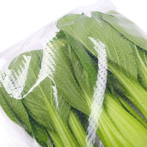 Пользовательские прозрачные микро перфорированные полипропиленовые пакеты для овощей, фруктов, переработанные материалы 30*40 см - Product Image 2