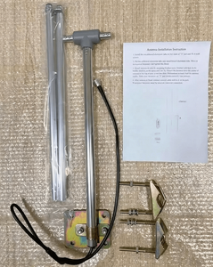 Antenne dipolaire de diffusion 100W FM 88-108MHz, type réglable, antenne Yagi avec câble - Product Image 2
