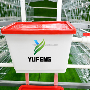 Gabbia per Galline Ovaiole a 4 Livelli Tipo A, Alta Capacità per Oltre 10.000 Uccelli, Salvaspazio, con Abbeveratoio Automatico - Product Image 6