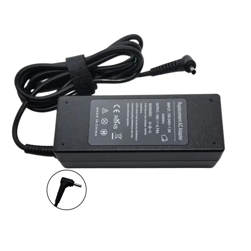 19 the v4. 74 a4. 0 * 1.35 mm / 90 w notebook power adapter for asus notebook computer