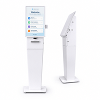 Kiosque de commande automatique tactile capacitif de 21,5 pouces, terminal de paiement automatique sur pied, matériel personnalisé pour la vente au détail et la restauration