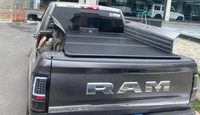 Usine personnaliser dur pliant camion lit Tonneau couverture pour 2019 - 2023 Dodge Ram 1500 6 '4 "Quad pli lit couvre 76.3" nouvelle carrosserie