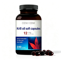 Suppléments d'astaxanthine de qualité supérieure OEM/ODM, astaxanthine issue de microalgues, soutien pour les yeux, la peau et les articulations
