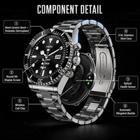 Montre connectée sport étanche 2026 avec appels sans fil, moniteur de santé, suivi du sommeil et de l'oxygène sanguin pour hommes et femmes, bracelet de fitness