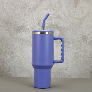 40oz Car Travel Handle H3.0 <b>Tumbler</b> Vacuum <b>Cup</b> Lid <b>Straw</b> Non-Slip ODM OEM Custom Design - Product Image 6