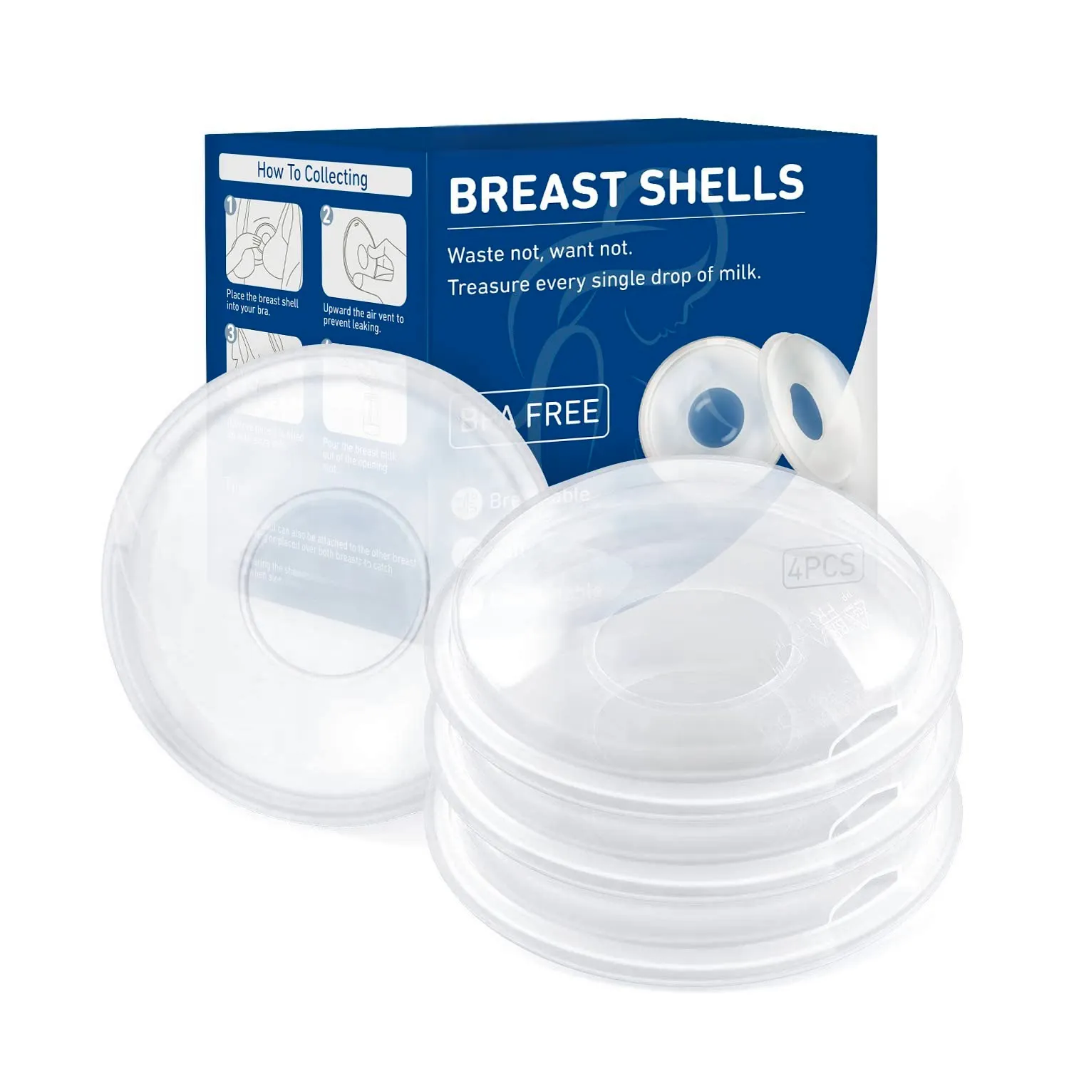 स्तन संशोधन खोल नर्सिंग कप दूध सेवर की रक्षा गले निपल्स के लिए स्तनपान नर्सिंग के लिए Breastmilk इकट्ठा