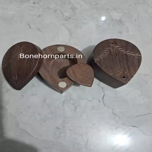 Etui de sélection de guitare en bois durable de 5 pièces de vente chaude pour instruments de musique et accessoires de fournisseur de confiance - Product Image 2