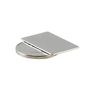 Neodymium Magnet Adhesive Rectangle Strip Customized Block Shape NdFeB Magnet