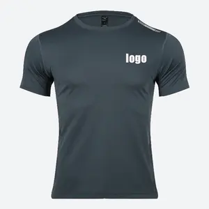 Athletic Wear Sport Blank Custom Black Unisex Polyester Men T Shirt Quick Dry Gym Men's Boys T-shirts Pour Hommes