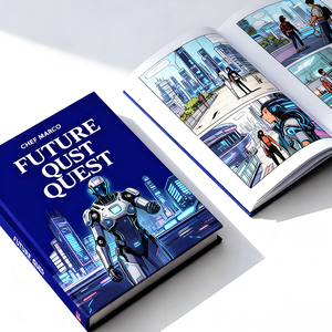 Chất lượng cao Manga Sách tiếng Anh softcover truyện tranh in ấn cuốn Sách bìa mềm in theo yêu cầu - Product Image 1