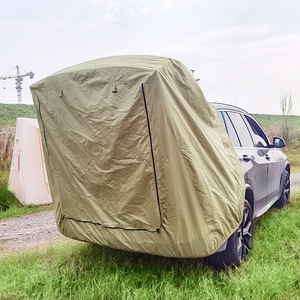 Carpa Trasera para Coche para Excursionistas, 3-4 Personas, Tela Oxford, Malla Impermeable, Protección Solar, Extensión de Techo para Camping - Product Image 1
