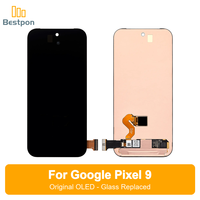 Remplacement pour l'écran OLED du Google Pixel 9, assemblage d'écran original + verre remplaqué, contrôle qualité à 12 points