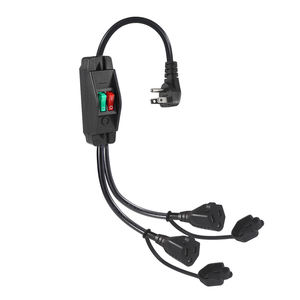 Kabel Ekstensi Daya 1 FT <span class=keywords><strong>2</strong></span> FT <span class=keywords><strong>3</strong></span>.<span class=keywords><strong>3</strong></span> FT 125v <span class=keywords><strong>3</strong></span> Pin USA <span class=keywords><strong>2</strong></span> in 1 NEMA5-15P ke <span class=keywords><strong>2</strong></span> X NEMA 5-15R <span class=keywords><strong>3</strong></span> Prong Y Splitter dengan Saklar - Product Image 3