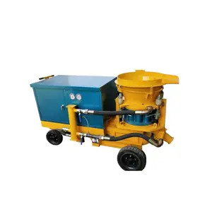 Sử dụng rộng rãi xi măng khô loại bê tông shotcrete Máy phun cho xây dựng