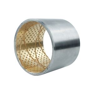 190.02.170 tembaga baja Bushing 185.51.160 kerah Bimetal bantalan semak baja tembaga paduan lengan bantalan Bushing - Product Image 1
