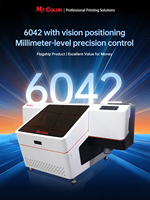 Imprimante UV à plat 4060 format A2, machine d'impression numérique UV de bureau avec tête d'impression I3200