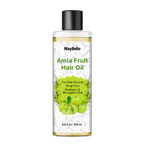 Aceite Capilar de Amla y Romero 100% Puro y Natural de 100 ml, Marca Privada, Mejora el Crecimiento del Cabello, Nutre el Cuero Cabelludo, Aceite Capilar de Amla al por Mayor - Product Image 1