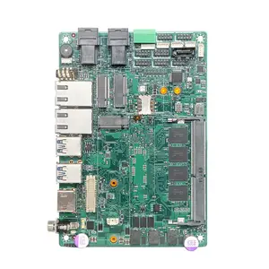 Piesia Intel 11th Tiger Lake-U TPM2.0 i3 i5 i7 Dual LAN Mini PC Mainboard DDR4 64GB 2MSKEXT Mini Embedded Industrial Motherboard