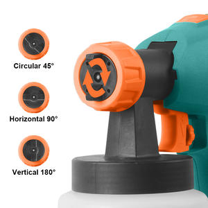 Power Action <span class=keywords><strong>SG550</strong></span>ปืนพ่นไฟฟ้า550W HVLP,ปืนพ่นพร้อมหัวฉีด2หัว - Product Image 5