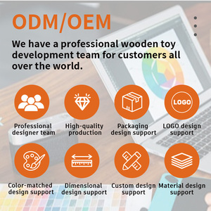 Đồ chơi giáo dục bằng gỗ Montessori bán buôn, đồ chơi xếp hình <span class=keywords><strong>3D</strong></span> động vật bằng gỗ tự làm, đồ chơi cảm giác cho trẻ em, bé trai, bé gái - Product Image 6