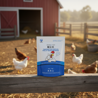 Poudre de gain de poids Additif d'alimentation de croissance pour poulets de chair aliments pour poulets de chair