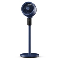 Nouvel Arrivage 2026 – Ventilateur de Camping Extérieur Vintage à Télécommande, Économiseur d'Espace, Oscillation Automatique 3D avec Support Téléphone