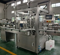 Machine de remplissage et de bouchage automatique de flacons compte-gouttes en verre de 10 ml à 100 ml pour la production de lignes de remplissage d'huiles essentielles et d'huiles de chanvre