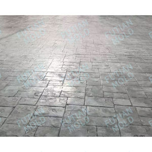 Ventas de fábrica, sello de hormigón flexible duradero, Vertical estera de sello de pared de hormigón, moldes de sello de hormigón, máquina de hormigón Pavimentada - Product Image 4