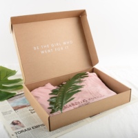 Customized Corrugated Boxes White Brown Black Mailing Boxes for Shipping 6*4*2inch Paper Boxes
