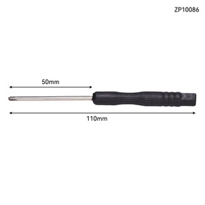 Small Black Phillips <b>Screwdriver</b> 2mm Anti-Slip Handle Portable Tool For Repairing Small Screws - Product Image 4